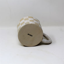 Load image into Gallery viewer, WHITE CHECKER MUG #2
