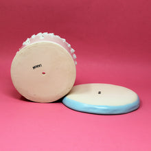 Load image into Gallery viewer, VANILLA CAKE PLANTER WITH BLUE PLATE #2

